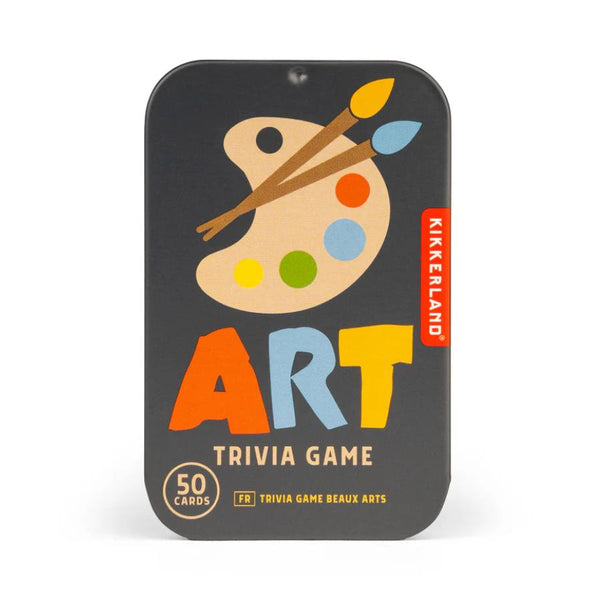 Kikkerland Trivia Game - Art