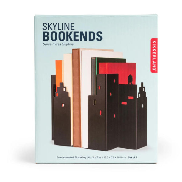Kikkerland Skyline Bookends