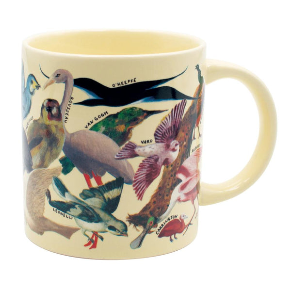 Unemployed Philosophers Guild Mug 12oz Artistic Bird