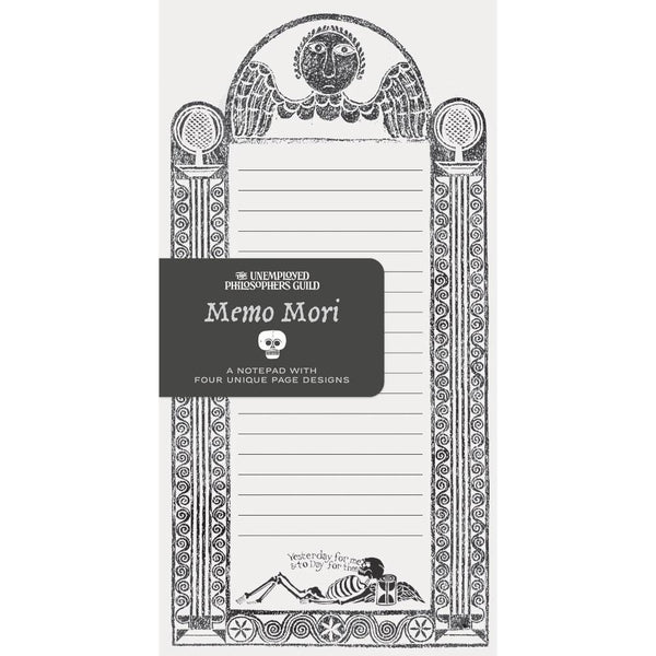 Unemployed Philosophers Guild Notepad - Memo Mori