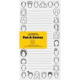 Unemployed Philosophers Guild Notepad - Fun & Games