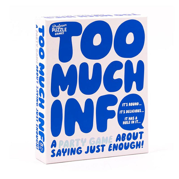 Professor Puzzle Too Much Info Card Game