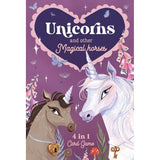 Unicorns & Other Magical Horses: 4-in-1 Card Game