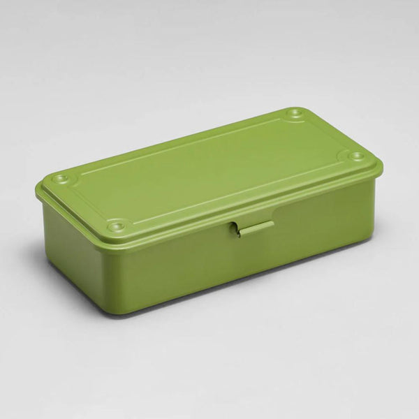 Toyo Steel Trunk Shape Toolbox T-190 Japanese Green Tea
