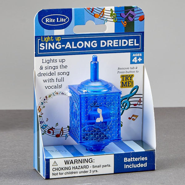 Rite Lite Light-Up Sing-Along Dreidel - Sings "The Dreidel Song"