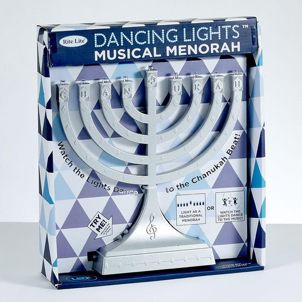 Rite Lite Dancing Lights Musical LED Electric Menorah
