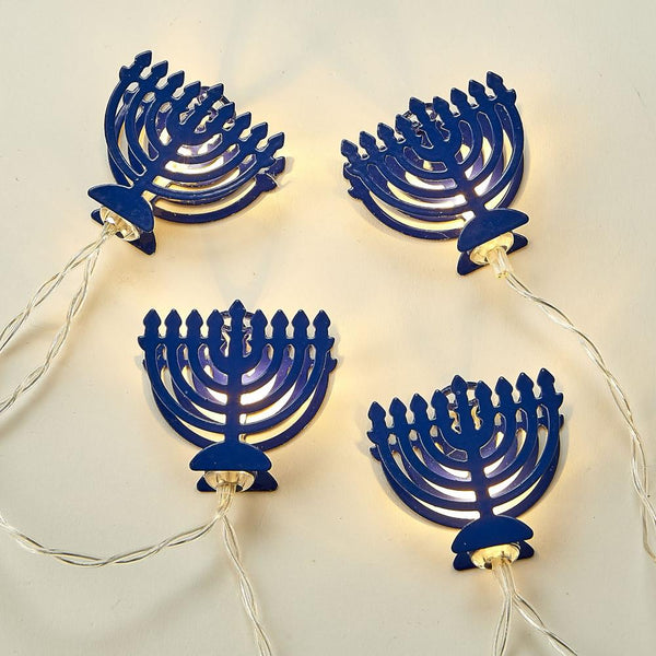 Rite Lite Metal Menorah LED String Lights