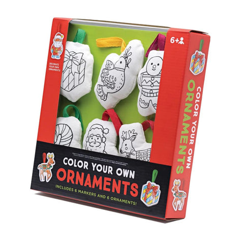 Crocodile Creek Colour Your Own Christmas Ornaments Kit