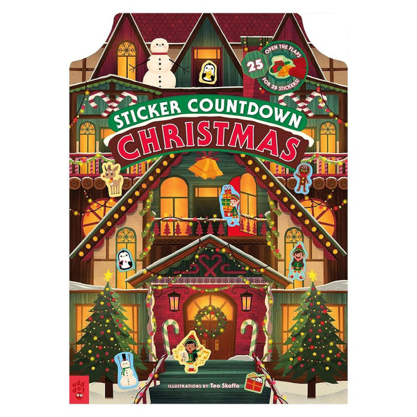 Odd Dot Sticker Countdown: Christmas