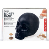 Kikkerland Ceramic Skull Money Bank