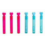 CTG Mini Bubble Wands 6pk Pink & Blue Hearts