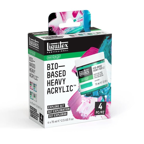 Liquitex Professional Bio-Based Heavy Acrylic Explore Set 4x75ml