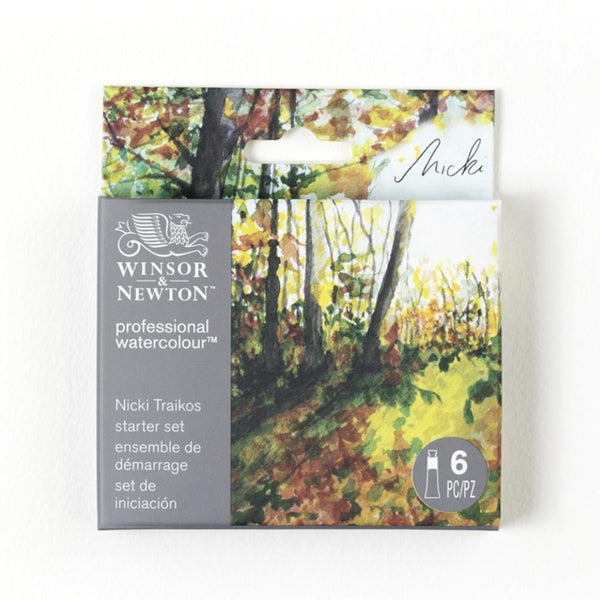 Winsor & Newton Professional Watercolour 6x5ml Nicki Traikos Set