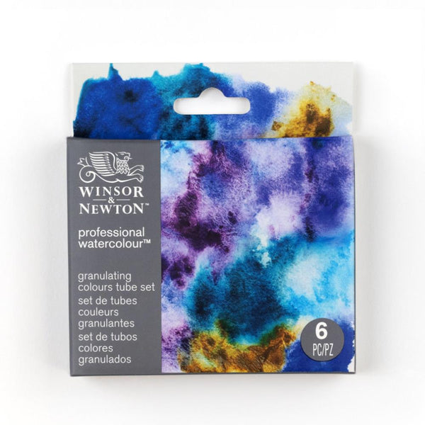Winsor & Newton Professional Watercolour 6x5ml Granulating Colours Set