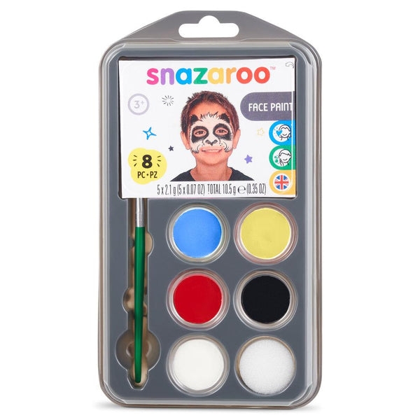Snazaroo Summer Face Paint Kit 8pc