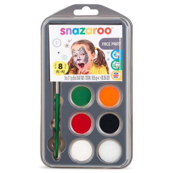 Snazaroo Halloween Face Paint Kit 8pc