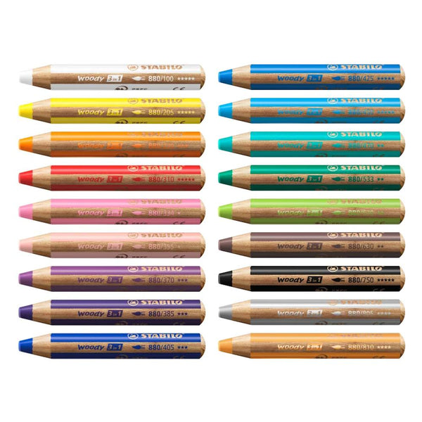 Stabilo Woody 3-in-1 Pencils
