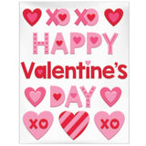 Amscan Valentine's Day Gel Window Clings