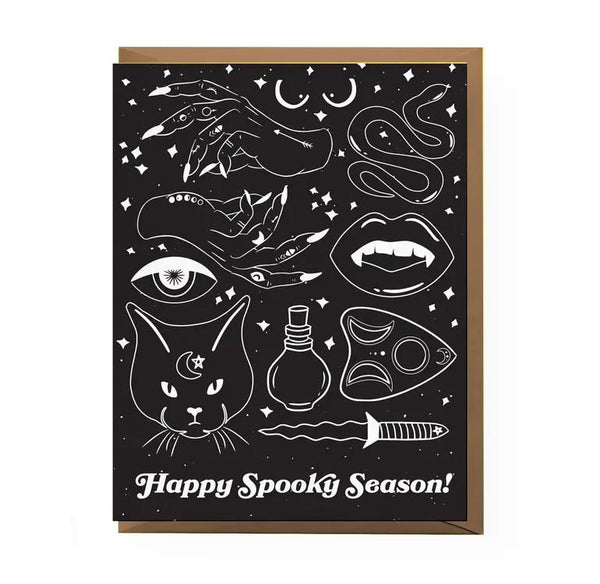 Boss Dotty Halloween Greeting Card, Spooky Season