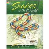 Dover Colouring Book - Snakes of the World by Jan Sovak