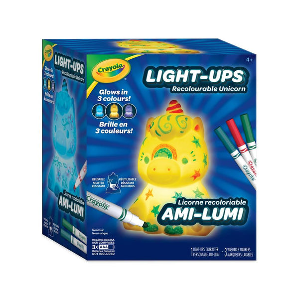 Crayola Light-Ups Recolourable Unicorn Light