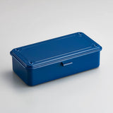 Toyo Steel Trunk Shape Toolbox T-190 Navy Blue
