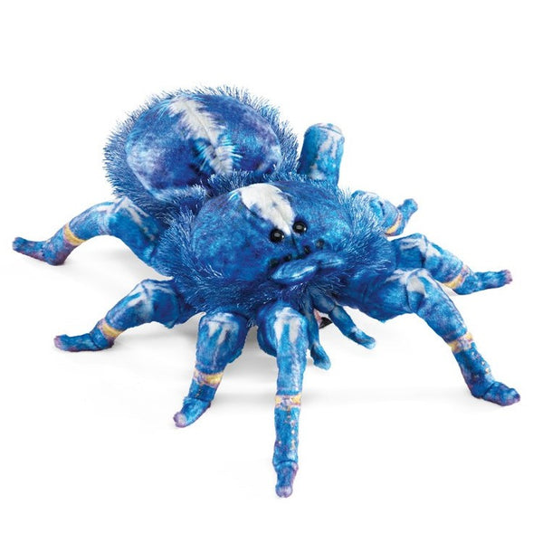 Folkmanis Hand Puppet - Blue Tarantula