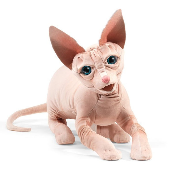 Folkmanis Hand Puppet - Sphynx Cat