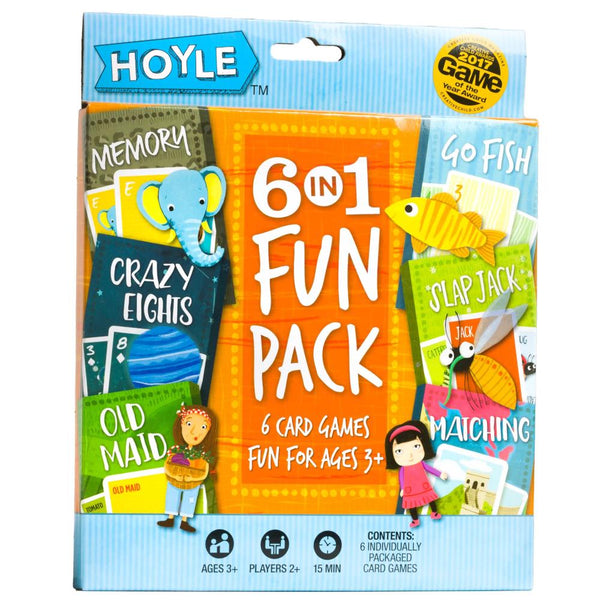 Hoyle 6-in-1 Fun Pack Card Games
