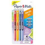 Paper Mate InkJoy Retractable Gel Pens 0.7mm "Retro Accents" 4pk