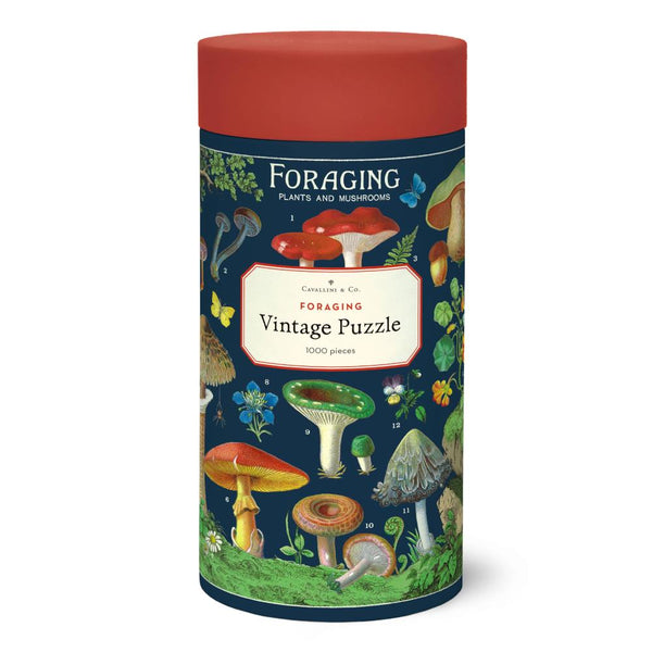 Cavallini 1000pc Vintage Puzzle - Foraging
