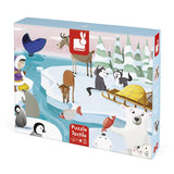Janod 20pc Tactile Puzzle - Life On the Ice