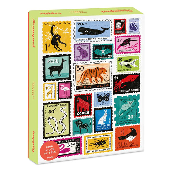 Happily 1000pc Puzzle - Stamped