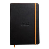 Rhodia Notebook Lined A5 Softcover Rhodiarama - Black