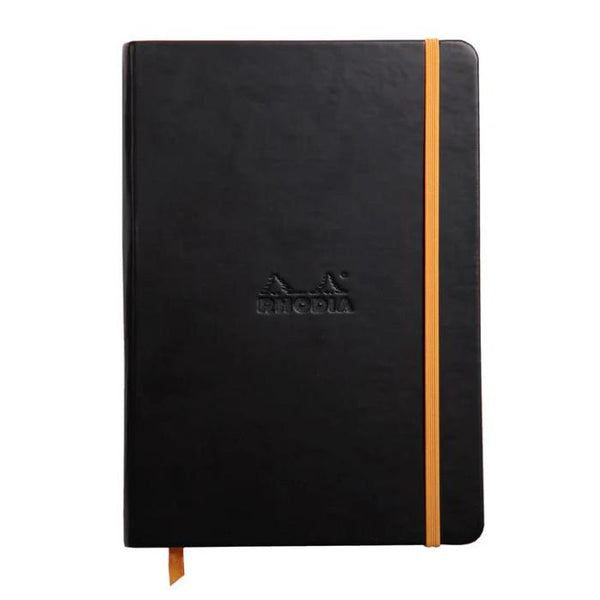 Rhodia Notebook Lined A5 Softcover Rhodiarama - Black