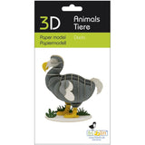 Fridolin 3D Animals Paper Model - Dodo Bird