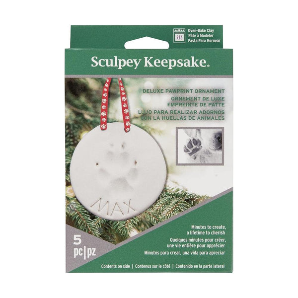 Sculpey Deluxe Paw Print Ornament Kit