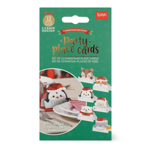 Legami Christmas Place Cards 12pk