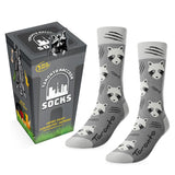 Main & Local Toronto Raccoon Socks in Trash Bin
