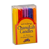 JET Chanukah Candles 44pk Tall Colour Assortment