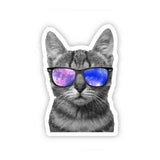 Big Moods Vinyl Sticker - Cat in Sunglasses