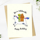 Big Moods Birthday Greeting Card - You're Unbelievable