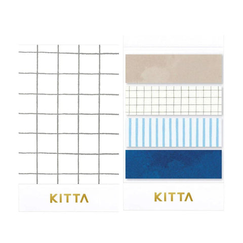 KITTA Compact Washi Tape Card - Linen