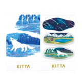 KITTA Compact Washi Tape Card - Clear, Night Sky