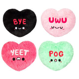 Squishable Mini Candy Heart Plush Toy, Assorted