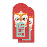 I'll Know It When I See It Lunar New Year Envelopes 2pk - Stay Healthy Get Rich
