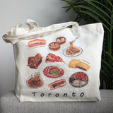 TonTon Art Tote Bag - Toronto Foodie