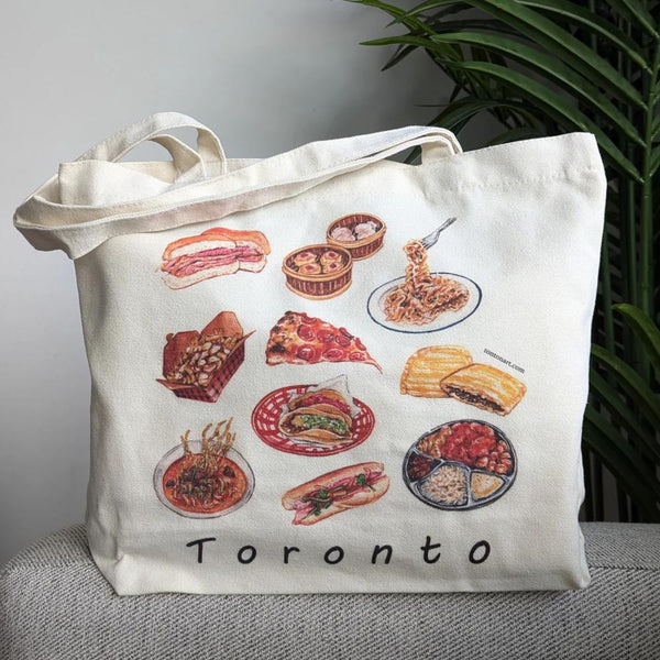 TonTon Art Tote Bag - Toronto Foodie