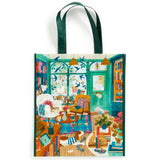 Galison Recycled Tote Bag - Bookshop Afternoon