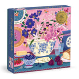Galison 500pc Foil Puzzle - Joy Laforme Art of the Table
